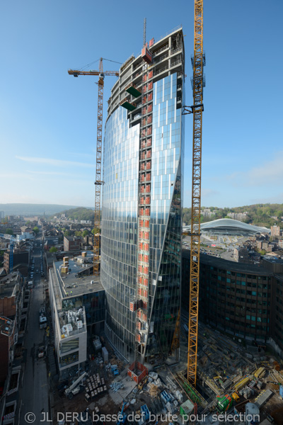 tour des finances à Liège